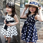 1PC Kids Children Clothing Polka Dot Girl Chiffon Sundress Dress